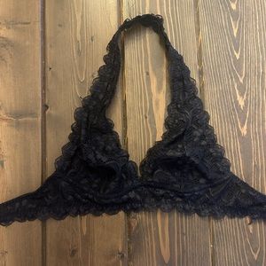 Black Lacey bralette